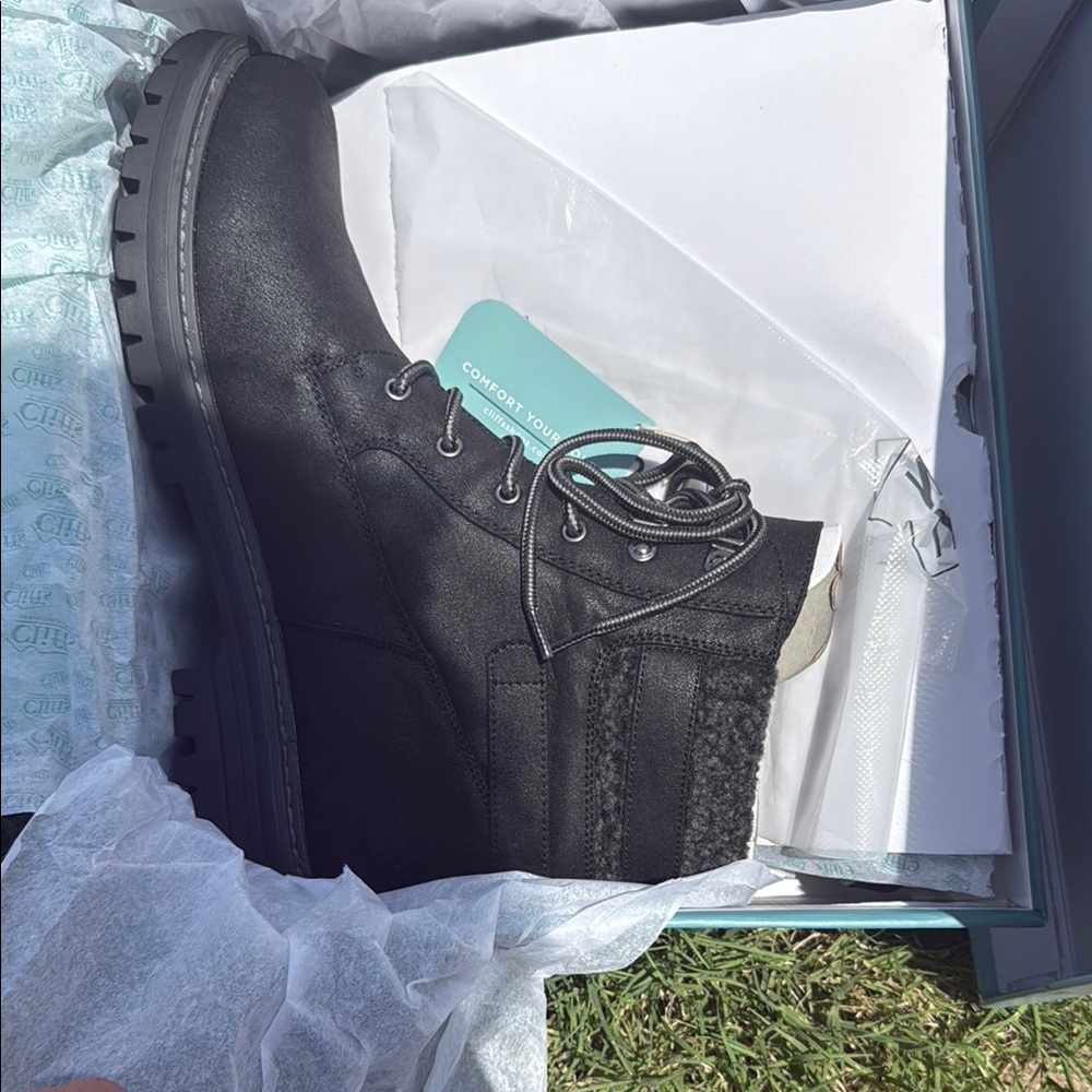 Cliffs by WHITE MOUNTAIN Black Winter Rain Boots